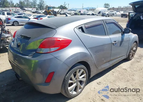 2017 Hyundai Veloster from USA, damaged, VIN KMHTC6ADXHU307992